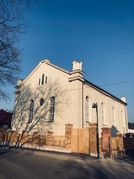 Bild zu Sanierte ehemalige Synagoge von Kobersdorf